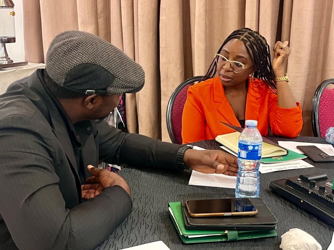 Working session with a client team during a strategic storytelling engagement