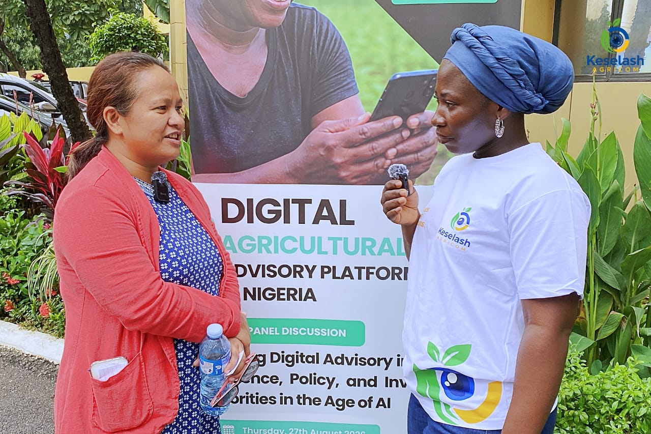 On-the-spot interview at a stakeholder engagement event